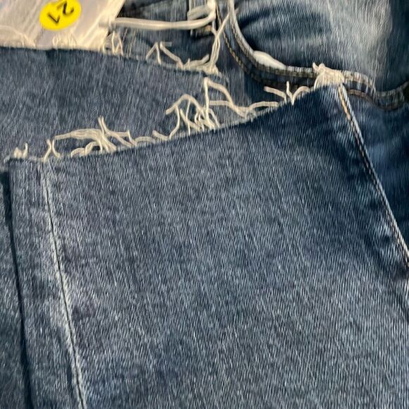 Adriano Goldschmied AG Ex-Boyfriend Mid-Rise Relaxed Jeans Blue Dark Wash 26 - Picture 5 of 11